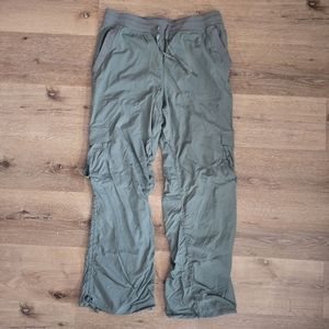 Womens Lululemon Dance Studio Cargo Pant Size L Green